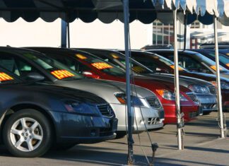 used car dealership