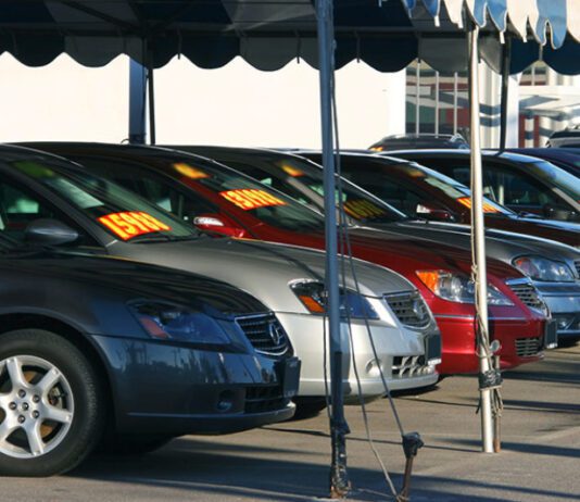 used car dealership