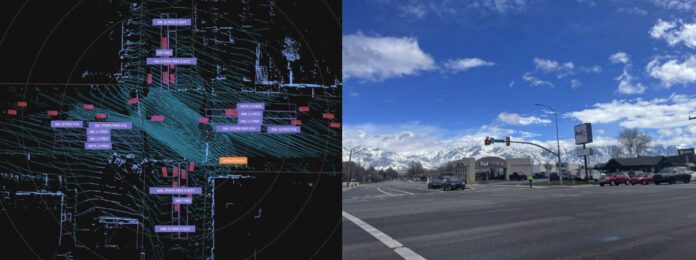 LiDAR-controlled traffic signal