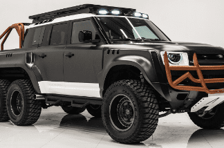 Apocalypse Manufacturing Debuts World’s First New-Body Land Rover Defender 6x6