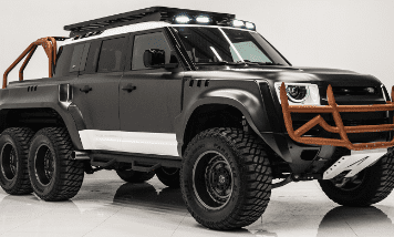 Apocalypse Manufacturing Debuts World’s First New-Body Land Rover Defender 6x6