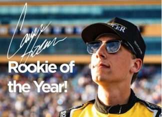 Carson Hocevar Named 2024 NASCAR Cup Series Sunoco Rookie of the Year