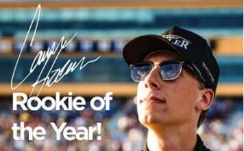 Carson Hocevar Named 2024 NASCAR Cup Series Sunoco Rookie of the Year