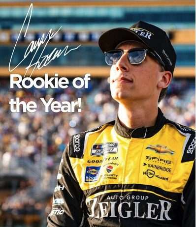 Carson Hocevar Named 2024 NASCAR Cup Series Sunoco Rookie of the Year