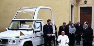 Pope-mobile goes electric