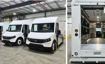 Blue Arc Class 4 EV truck