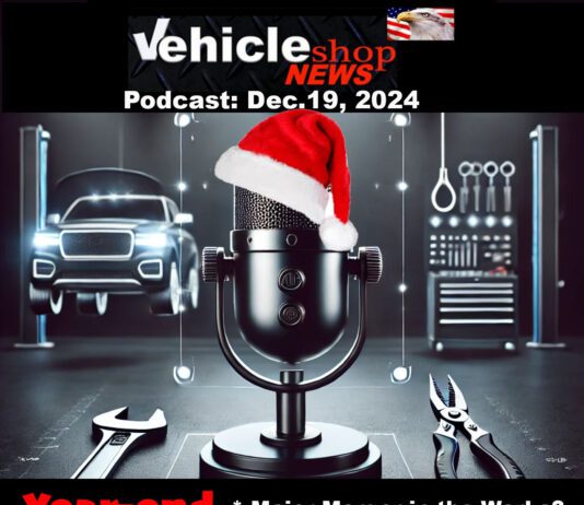 VSN podcast with Xmas cap