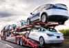 Vehicle Inventory Hits Post-COVID High Amid Slower Demand and Persistent Prices New vehicles on car carrier