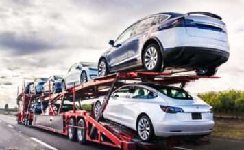 Vehicle Inventory Hits Post-COVID High Amid Slower Demand and Persistent Prices New vehicles on car carrier