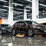 New car showroom