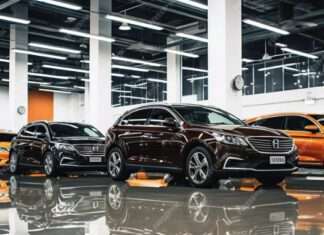 New-Vehicle Prices Average $50,000 Despite Growing Inventory New car showroom